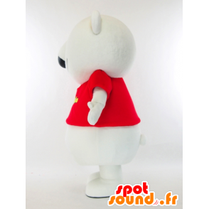 Mascotte de Mujakikko, ours polaire blanc - MASFR26046 - Mascottes Yuru-Chara Japonaises