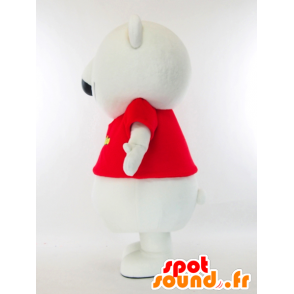 Mascot Mujakikko hvit isbjørn - MASFR26046 - Yuru-Chara japanske Mascots