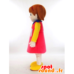 Mascot Esuka menina ruiva - MASFR26047 - Yuru-Chara Mascotes japoneses