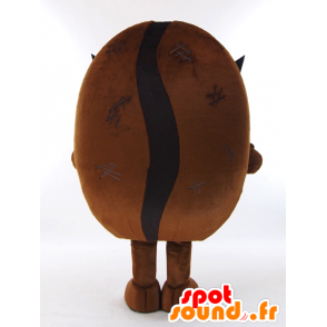 Mascot Mameda, grappige koffieboon - MASFR26049 - Yuru-Chara Japanse Mascottes
