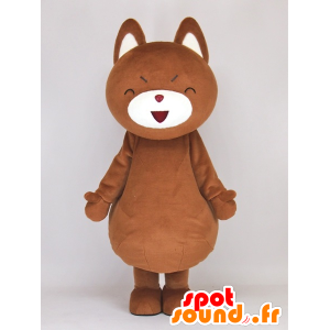 Suwan Ken mascot, brown teddy - MASFR26051 - Yuru-Chara Japanese mascots