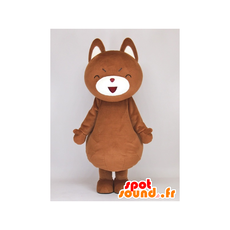 Mascotte de Suwan Ken, nounours marron - MASFR26051 - Mascottes Yuru-Chara Japonaises