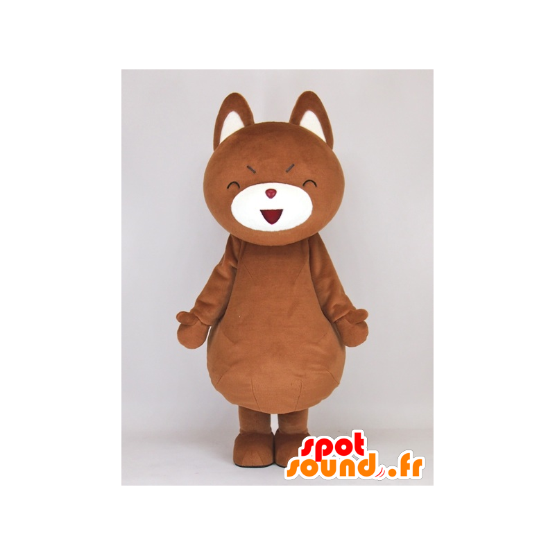 Suwan Ken maskot, brun nallebjörn - Spotsound maskot