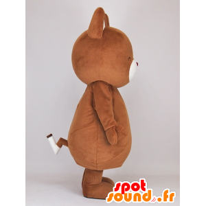 Suwan Ken mascot, brown teddy - MASFR26051 - Yuru-Chara Japanese mascots