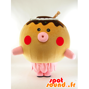 Mascotte de Takobo, poulpe, pieuvre - MASFR26056 - Mascottes Yuru-Chara Japonaises