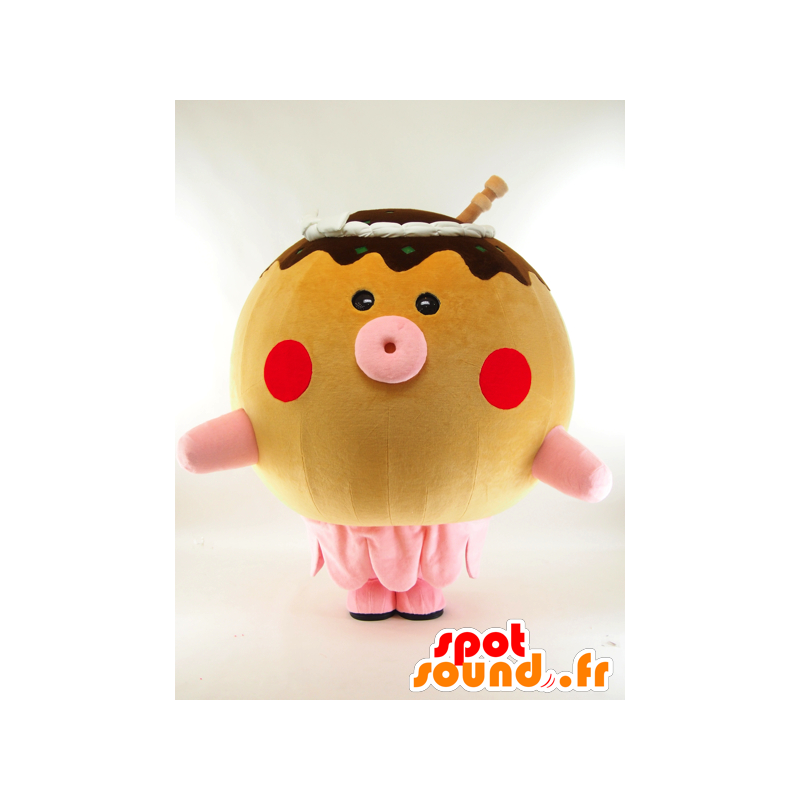 Mascot Takobo, mustekala, mustekala - MASFR26056 - Mascottes Yuru-Chara Japonaises