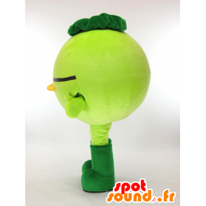 Mascota Akapakkun, pájaro verde con los ojos cerrados - MASFR26058 - Yuru-Chara mascotas japonesas