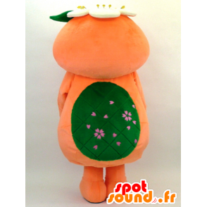 Mascot Mimatsupa, hvit og grønn oransje fugl - MASFR26060 - Yuru-Chara japanske Mascots
