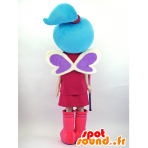 Ravi mascot, blue-haired princess - MASFR26061 - Yuru-Chara Japanese mascots