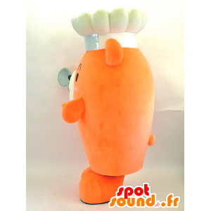 Orange kokk Teddy Mascot - MASFR26065 - Yuru-Chara japanske Mascots