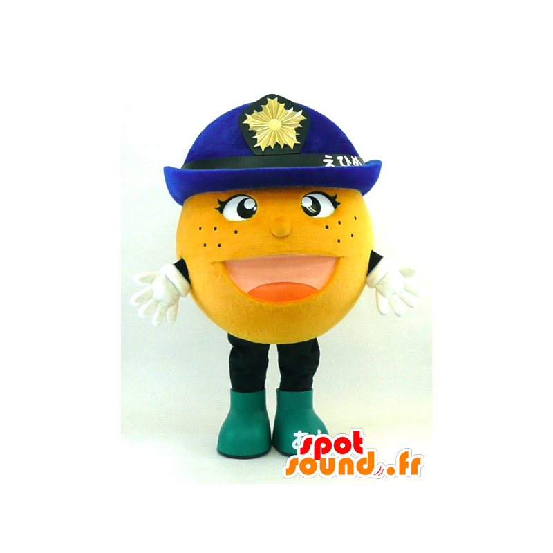 Mascot Yasu-chan, politie, sheriff - MASFR26068 - Yuru-Chara Japanse Mascottes