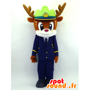Deer-Kun maskot, från Kumamoto prefektur - Spotsound maskot