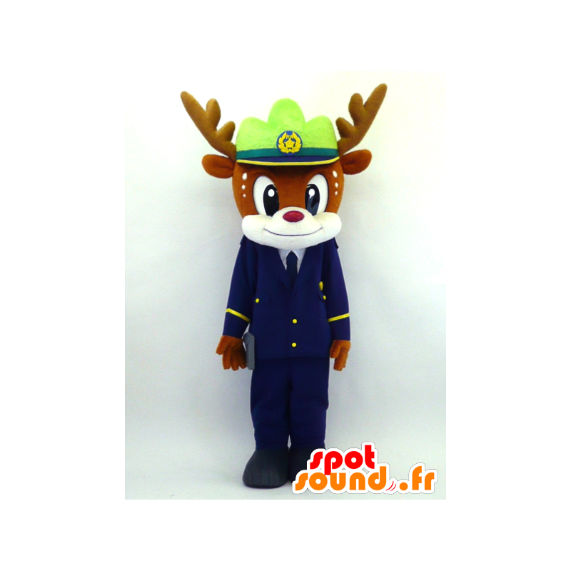 熊本県産の鹿くんマスコット-MASFR26069-日本のゆるキャラマスコット