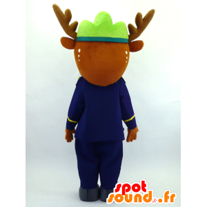 Maskot Deer-Kun se Kumamoto Prefecture - MASFR26069 - Yuru-Chara japonské Maskoti