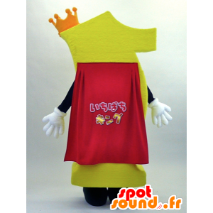 Ichipachikingu mascotte, il numero 1 con mantello e corona - MASFR26074 - Yuru-Chara mascotte giapponese