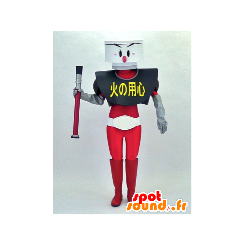 Mascot Kasaoka, firefighter - MASFR26076 - Yuru-Chara Japanese mascots