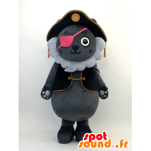 Mascot Kron, feline pirat antrekk - MASFR26085 - Yuru-Chara japanske Mascots