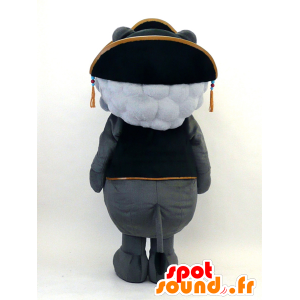 Mascot Kron, katzenartig Piraten-Outfit - MASFR26085 - Yuru-Chara japanischen Maskottchen