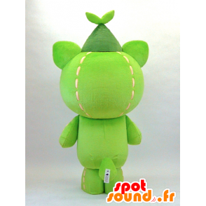 Mascotte de Sebatan, animal tout vert - MASFR26087 - Mascottes Yuru-Chara Japonaises