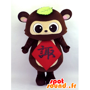 Mascot Suwapon, pesukarhu - MASFR26094 - Mascottes Yuru-Chara Japonaises