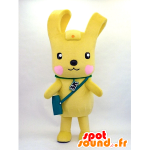 Lo mascot, big yellow rabbit - MASFR26097 - Yuru-Chara Japanese mascots