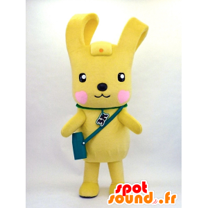 Lo mascote, coelho amarelo grande - MASFR26097 - Yuru-Chara Mascotes japoneses