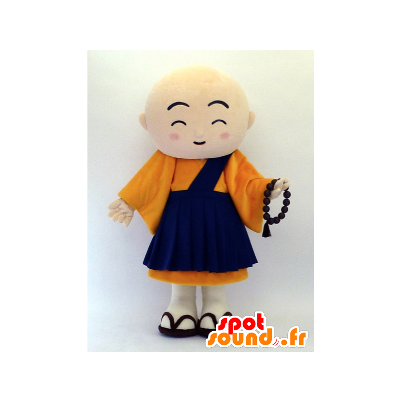 Mascot Ichinen monk in traditional attire - MASFR26102 - Yuru-Chara Japanese mascots