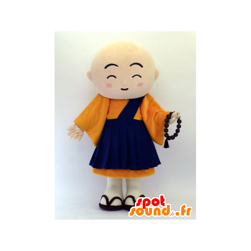 Mascotte de Ichinen, moine en tenue traditionnel - MASFR26102 - Mascottes Yuru-Chara Japonaises