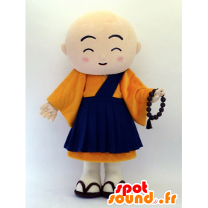 Mascotte de Ichinen, moine en tenue traditionnel - MASFR26102 - Mascottes Yuru-Chara Japonaises