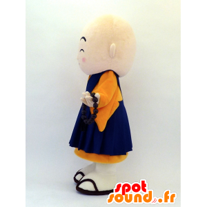 Mascotte de Ichinen, moine en tenue traditionnel - MASFR26102 - Mascottes Yuru-Chara Japonaises