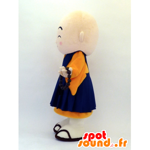 Maskot Ichinen mnich v tradičním oděvu - MASFR26102 - Yuru-Chara japonské Maskoti
