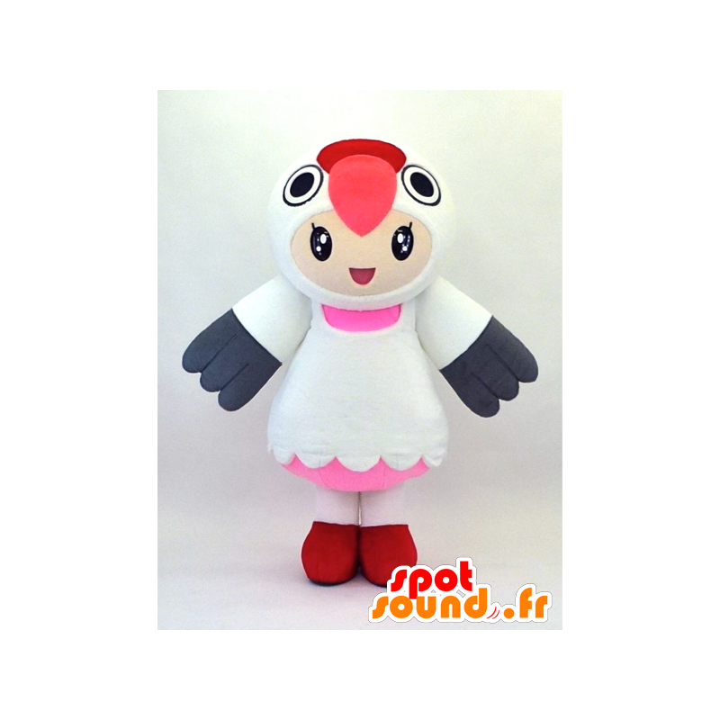 Tsuruhime-chan mascotte travestito ragazza uccello - MASFR26107 - Yuru-Chara mascotte giapponese