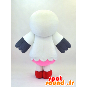 Mascot Tsuruhime-chan, forkledd jente fugl - MASFR26107 - Yuru-Chara japanske Mascots