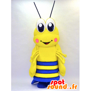 Jackie mia mascotte, insetto di colore giallo - MASFR26115 - Yuru-Chara mascotte giapponese