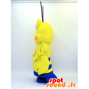 Jackie mia mascotte, insetto di colore giallo - MASFR26115 - Yuru-Chara mascotte giapponese
