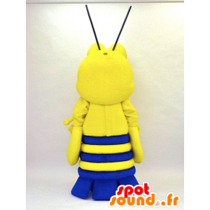 マスコットマイジャッキー、黄色い昆虫-MASFR26115-日本のゆるキャラのマスコット