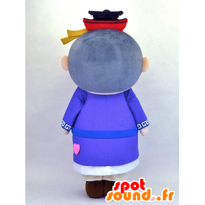 Mascot Taku Weng gammel japansk mann - MASFR26117 - Yuru-Chara japanske Mascots