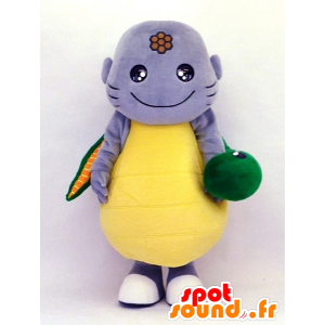 Mascotte de Shen Kun, tortue avec un serpent sur sa carapace - MASFR26119 - Mascottes Yuru-Chara Japonaises