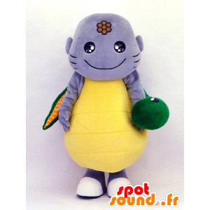 Mascot Shen Kunin, kilpikonna käärme hänen kuori - MASFR26119 - Mascottes Yuru-Chara Japonaises