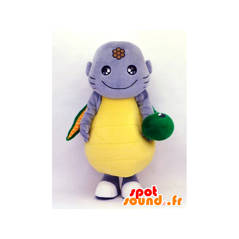 Shen Kun mascot, turtle with a snake on his shell - MASFR26119 - Yuru-Chara Japanese mascots