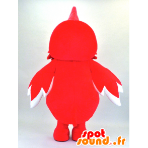 Sue-chan mascote, vermelho e galinha amarela - MASFR26120 - Yuru-Chara Mascotes japoneses