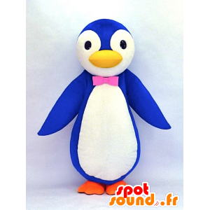 Fami mascot, blue and white penguin - MASFR26121 - Yuru-Chara Japanese mascots