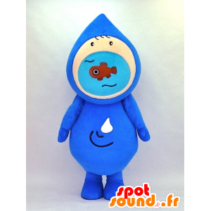 Kawazou Maskottchen, blauer Fluss - MASFR26123 - Yuru-Chara japanischen Maskottchen