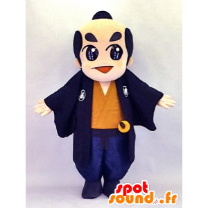 Mascotte de Rinzo, homme japonais - MASFR26127 - Mascottes Yuru-Chara Japonaises