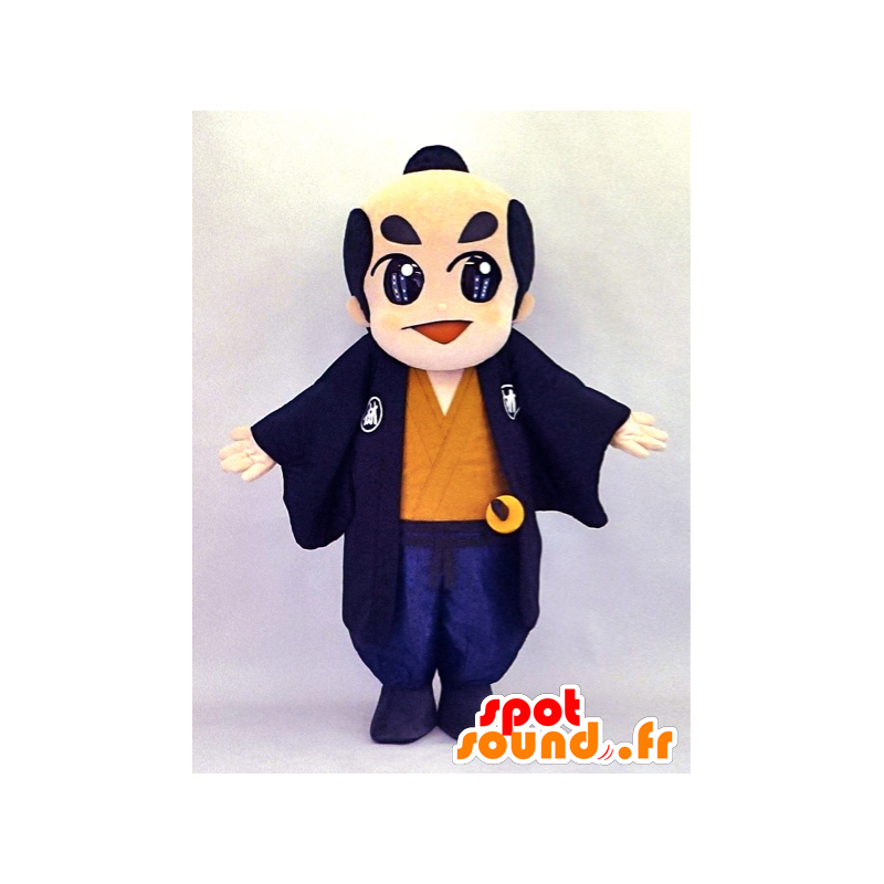 Mascotte de Rinzo, homme japonais - MASFR26127 - Mascottes Yuru-Chara Japonaises