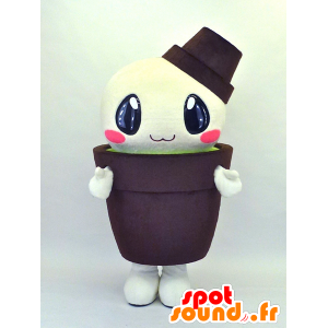 Hachigoro mascotte, man in een bloempot - MASFR26130 - Yuru-Chara Japanse Mascottes