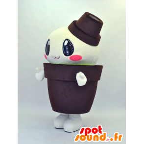 Hachigoro mascot, man in a flower pot - MASFR26130 - Yuru-Chara Japanese mascots