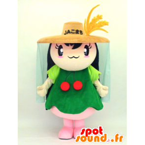 Komachi-Chan Maskottchen Frau Arbeitskleidung - MASFR26131 - Yuru-Chara japanischen Maskottchen