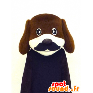 Ben-kun maskot, hund med mustasch - Spotsound maskot