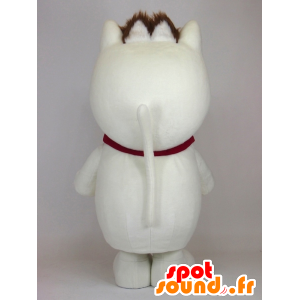 Biały kot maskotka o imieniu Windowsill Madeleine, uroczy! - MASFR26149 - Yuru-Chara japońskie Maskotki